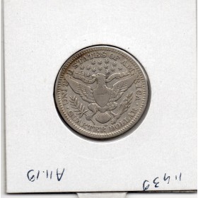 Etats Unis Quarter ou 1/4 Dollar 1908 D Denver TB- Barber