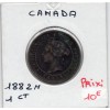 Canada 1 cent 1882 H heaton TTB, KM.7 Victoria