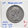 Madagascar 5 francs 1953 Sup-, Lec.106