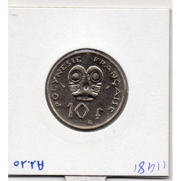 Polynésie Française 10 Francs 1982 Sup+, Lec.76
