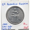 Polynésie Française 5 Francs 1965 Sup+, Lec.47