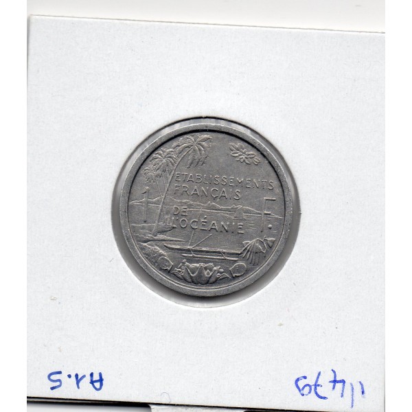 Océanie 1 Franc 1949 Sup+, Lec.18