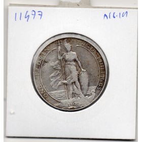 Grande Bretagne 1 Florin 1906 TB, KM.801 Edouard VII