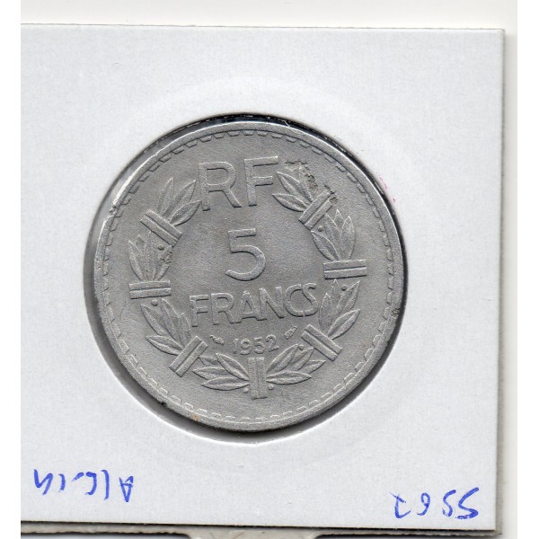5 francs Lavrillier 1952 TTB-
