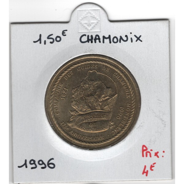 1.50 Euro Chamonix Mont Blanc 1996