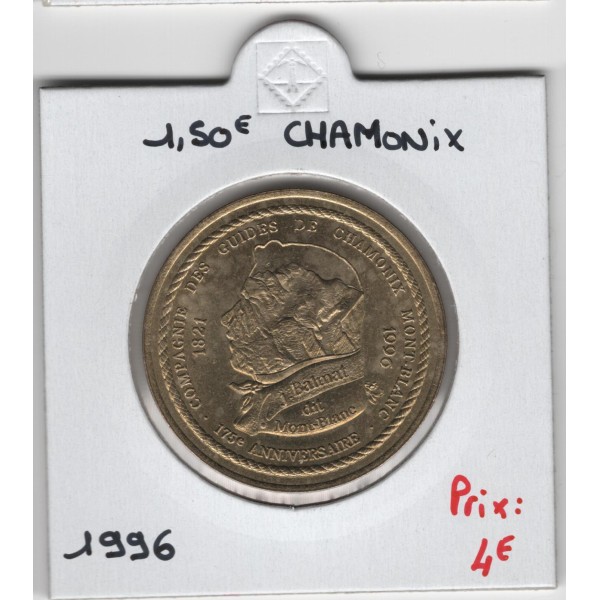 1.50 Euro Chamonix Mont Blanc 1996