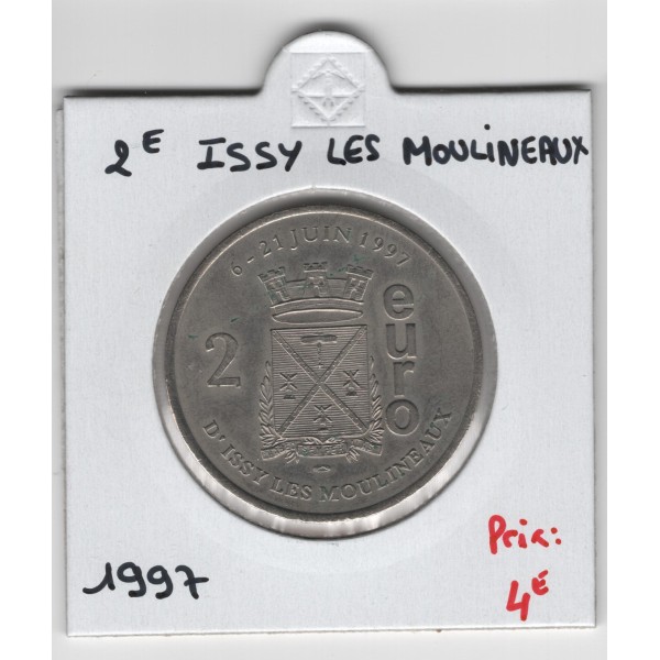 2 Euro de Issy le Moulineaux 199 pièce de monnaie € des villes