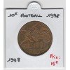 10 Euro de la coupe du monde foot 1998 piece de monnaie € des villes