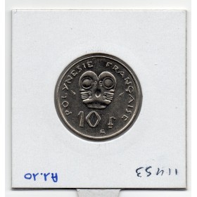 Polynésie Française 10 Francs 1979 Sup+ Lec.75