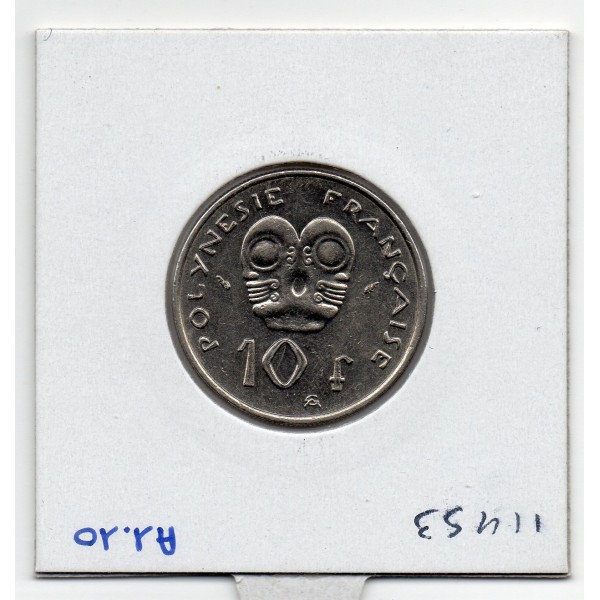 Polynésie Française 10 Francs 1979 Sup+ Lec.75