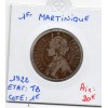 Martinique 1 franc 1922 TB, Lec.13