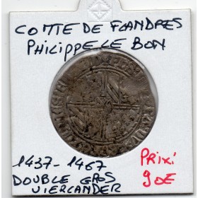 Comté de Flandre, Philippe le Bon (1434-1467) Double Gros Vierlander