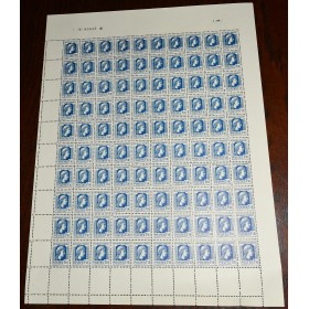 1 feuille de 100 Timbres France 639 Marianne d'Alger neufs**