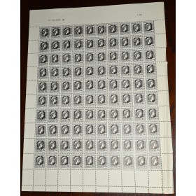 1 feuille de 100 Timbres France 644 Marianne d'Alger neufs**