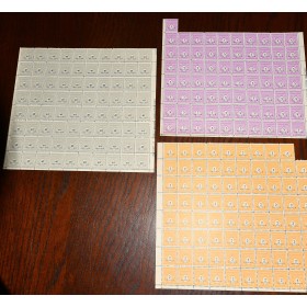 1 lot de 3 fragments de timbres arc de triomphe neufs**