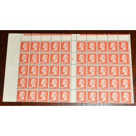 1 fragment de 50 timbres Pasteur numéro 173 neufs**