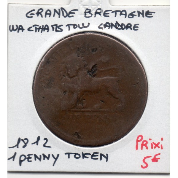 Grande Bretagne Penny Token 1812 AB Walthamstow Landore