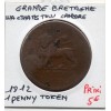 Grande Bretagne Penny Token 1812 AB Walthamstow Landore
