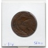 Etats Unis Token 1 cent 1835 Wall street