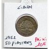 Liban 50 piastres 1952 Sup, KM.17 Cedre
