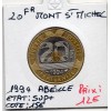 20 francs Mont Saint Michel 1994 abeille Sup+