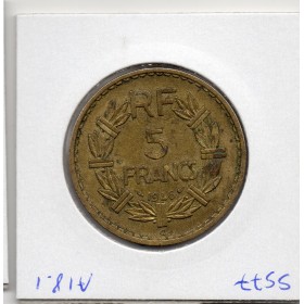 5 francs Lavrillier 1946 C Castelsarrasin TTB+ Tache