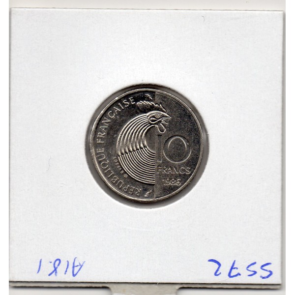 10 francs Schuman 1986 Sup