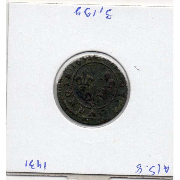 Double Tounois 1638 Sans different Louis XIII TTB-