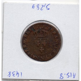 Demi Sol a la vieille tête 1772 N Montpellier Louis XV TB+