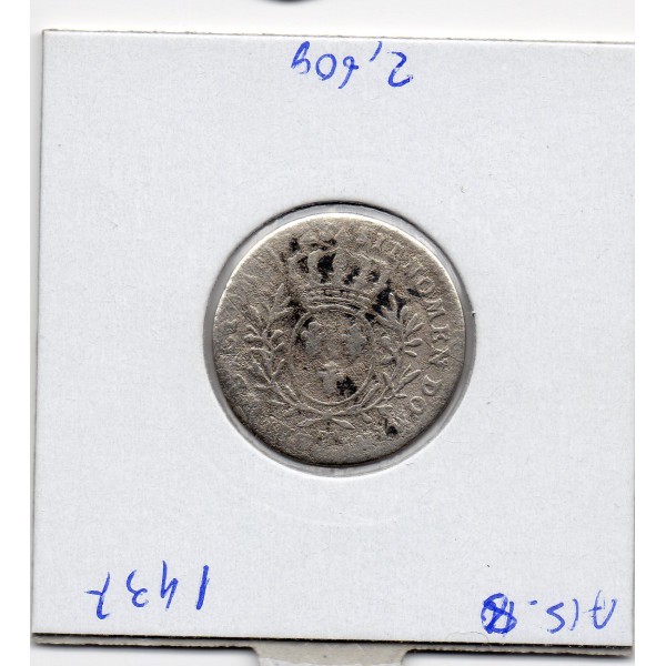 Double Sol 1739 B Rouen Louis XV TB