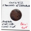 2 deniers de Strasbourg 1708 BB Louis XIV TTB-