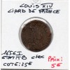 Liard de France 1656 I Limoge TB Louis XIV Choc