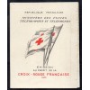 Carnet Croix Rouge année 1955 Yvert  2004 petites froissures verticales au dos sur la couverture