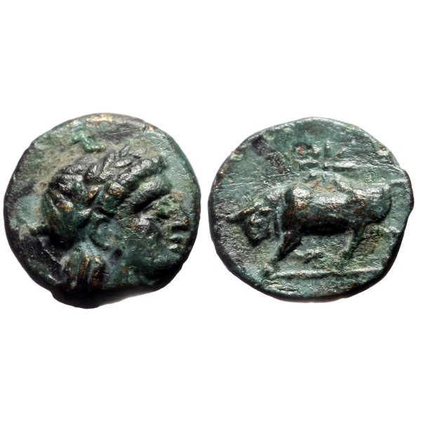 Mysie, Gambrion Ae10 unité Cuivre (-300) Apollon Taureau