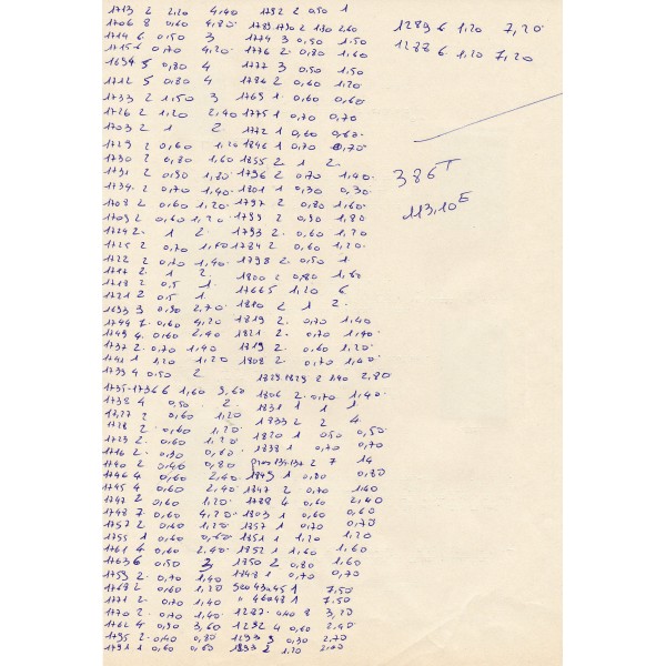 Superbe lot de 3827 timbres de France neufs** entre 1960 et 1975