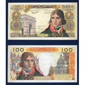100 Nouveaux Francs Bonaparte TTB 6.2.1964 Billet de la banque de France