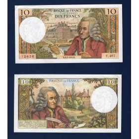 10 Francs Voltaire, Sup, 6.3.1969 Billet de la banque de France