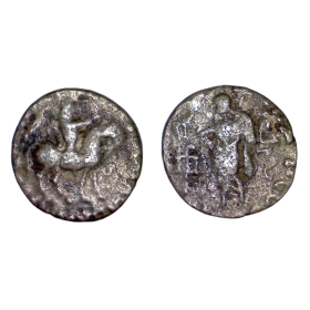 Bactriane, Indo Scythe Azes ou Azes II drachme (-48 à +20) Niké