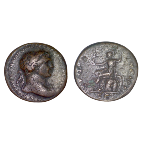 As de Trajan (109-110) RIC.489 SPQR OPTIMO atelier Rome