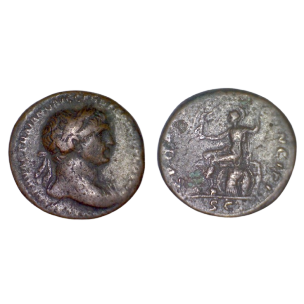 As de Trajan (109-110) RIC.489 SPQR OPTIMO atelier Rome