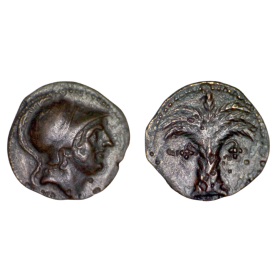 Espagne, Occupation Carthaginoise (-221 à -218)  Ares et Palmier