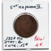 5 centimes Napoléon III tête nue 1857 Ma MArseille B-