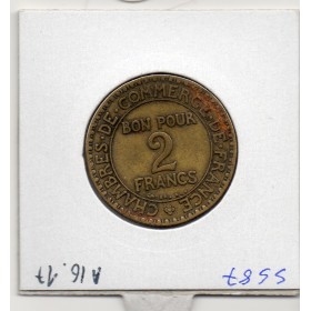 Bon pour 2 francs Commerce Industrie 1920 TB