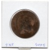 Monnaie Satirique 10 centimes Napoléon III avec casque à pointe 1855 B