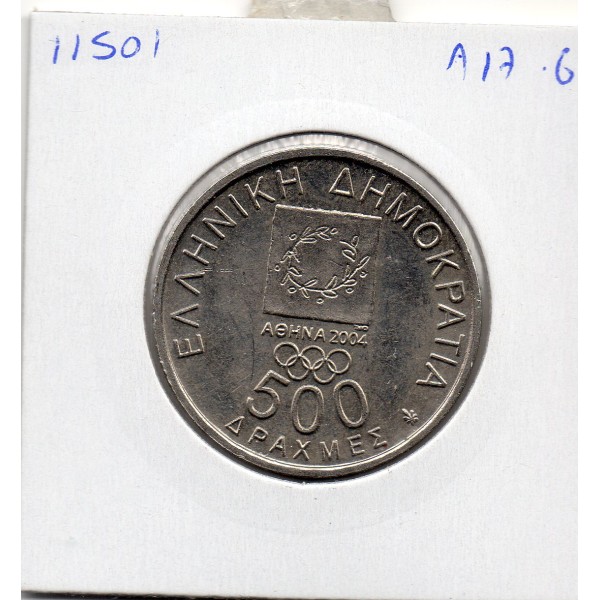 Grece 500 Drachmai 2000 Sup, KM.178 JO coubertin et Vikelas