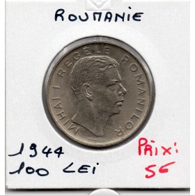 Roumanie 100 lei 1944 Sup, KM.64 Mihai 1er