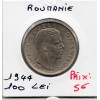 Roumanie 100 lei 1944 Sup, KM.64 Mihai 1er