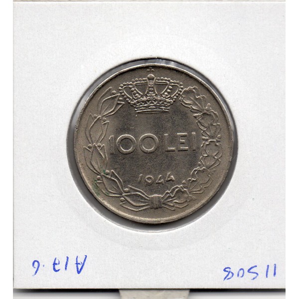 Roumanie 100 lei 1944 Sup, KM.64 Mihai 1er