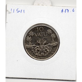 Vanuatu 10 Vatu 2009 Sup-, KM.6 Crabe de cocotier