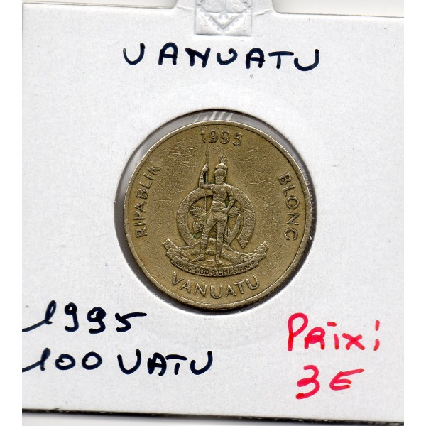 Vanuatu 100 Vatu 1995 TTB, KM 9 Germes de coco